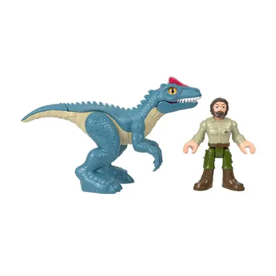 Fisher price imaginext allosaurus s figurkou, mattel gkm66