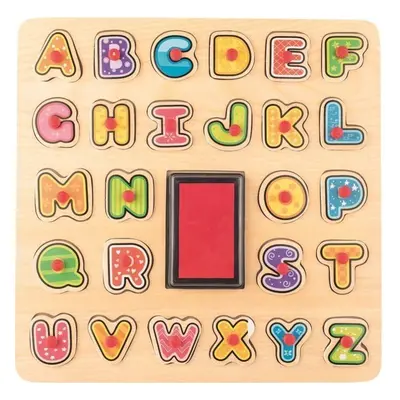 Razítka puzzle abc