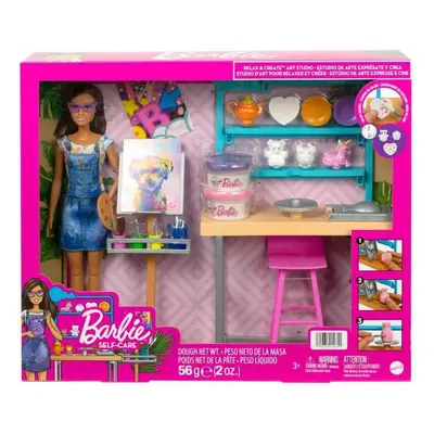 Mattel barbie umělecký ateliér, hcm85