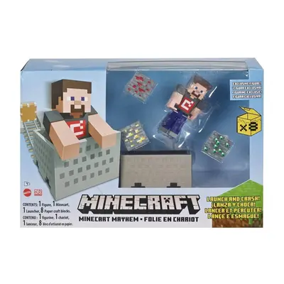 Minecraft mayhem 8cm, mattel gvl55