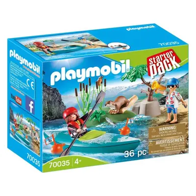 Playmobil 70035 trénink kánoisty