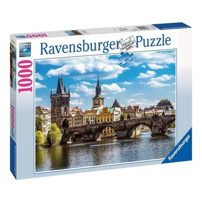 Ravensburger 19742 puzzle praha: pohled na karlův most 1000 dílků