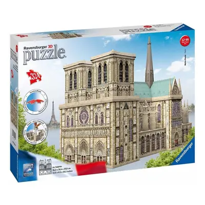 Ravensburger 12523 puzzle 3d notre dame 324 dílků