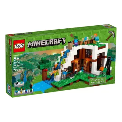 Lego® minecraft 21134 základna ve vodopádu