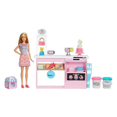 Mattel barbie cukrářství herní set s panenkou, gfp59