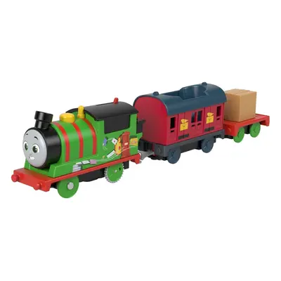 Tomáš a přátelé motorová mašinka s příběhem pošťák percy, mattel hmk04