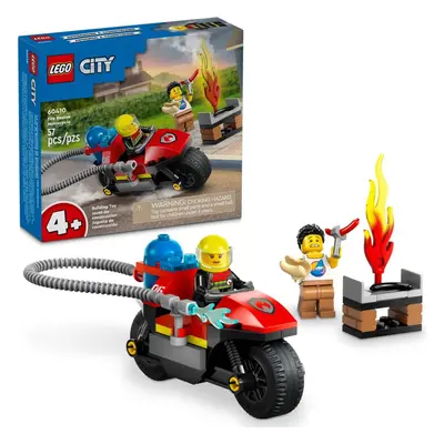 Lego® city 60410 hasičská záchranná motorka