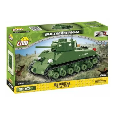 Cobi 2708 world war ii americký tank sherman m4a1