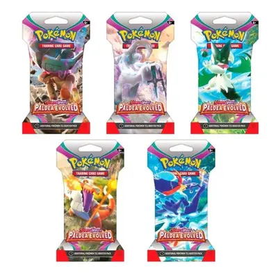 Pokémon tcg: sv02 paldea evolved - 1 blister booster