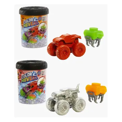 Hot wheels® monster trucks color reveal™ 2ks, mattel hjh53