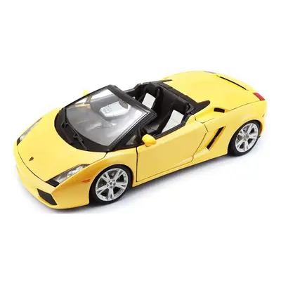 Bburago lamborghini gallardo spyder yellow 1:18