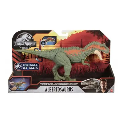 Jurský svět dinosauři v pohybu albertosaurus, mattel gvg67