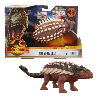 Mattel jurský svět: nadvláda ohlušující útok ankylosaurus