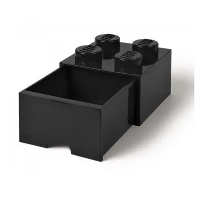 Lego® úložný box 250x252x181 se šuplíkem černý