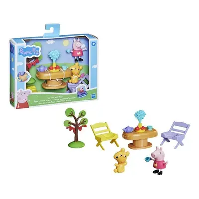 Prasátko peppa hrací sada čajový dýchánek, hasbro f2528