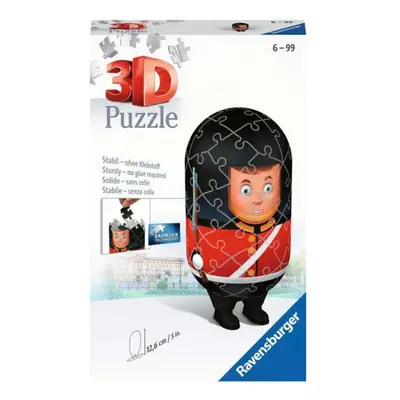 Ravensburger 11252 puzzle 3d postavička guardsman 54 dílků