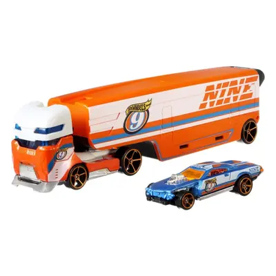 Hot wheels náklaďák speedway hauler, mattel dkf82