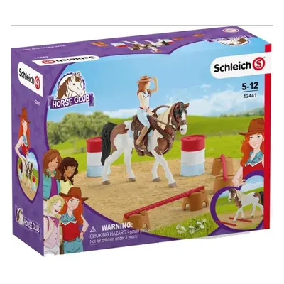 Schleich 42441 hannah a jezdecká sada na western