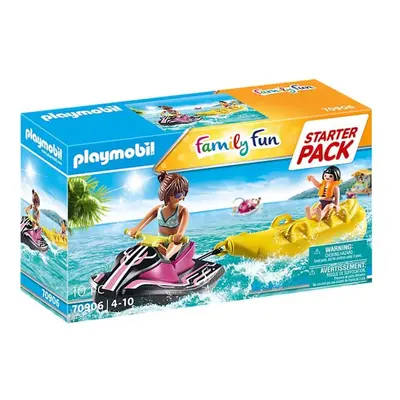 Playmobil 70906 starter pack vodní skútr s banánovým člunem