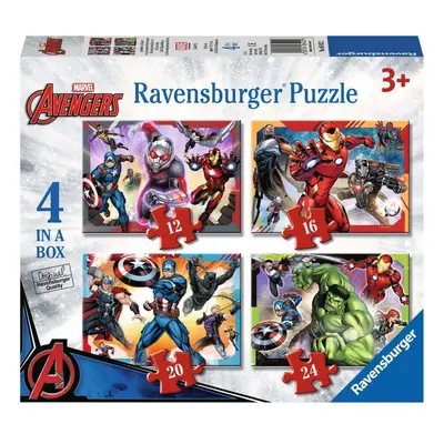 Ravensburger 06942 puzzle disney: marvel avengers 4 v 1