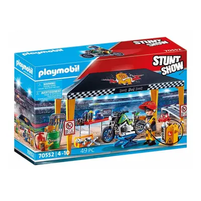 Playmobil 70552 stuntshow servisní stan