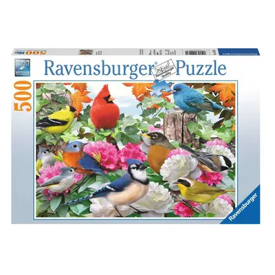 Ravensburger 14223 puzzle ptáci na zahradě 500 dílků