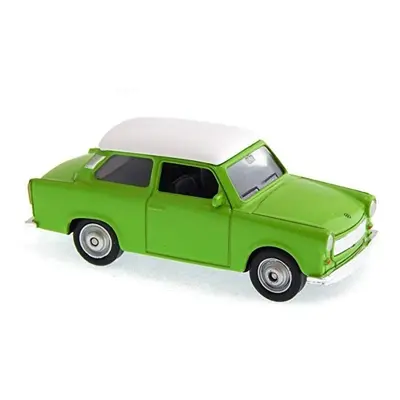 Kovový model 1:60 trabant zelený