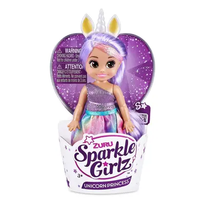 Zuru sparkle girlz princezna jednorožec fialová