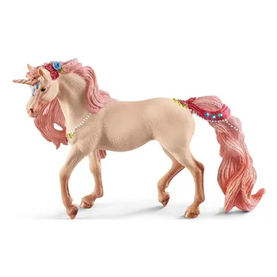 Schleich 70573 nazdobená kobyla jednorožce