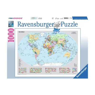 Ravensburger 15652 puzzle politická mapa světa 1000 dílků