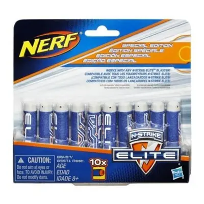 Nerf elite náhradní šipky 10ks, speciální edice modré