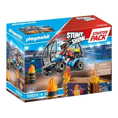 Playmobil 70820 starter pack kaskadérská show se čtyřkolkou