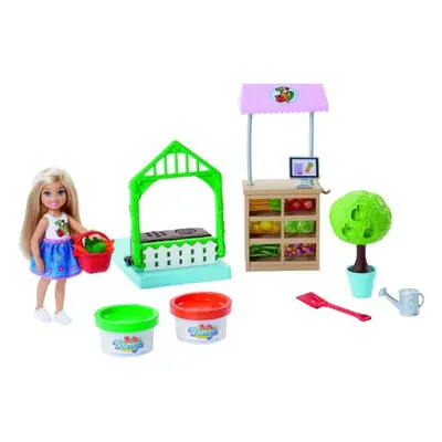 Barbie chelsea zahradnice herní set, mattel frh75