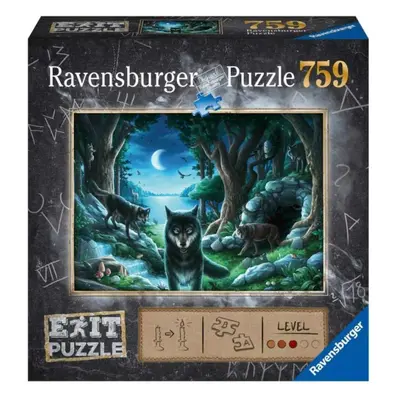 Ravensburger 15028 exit puzzle: vlk 759 dílků