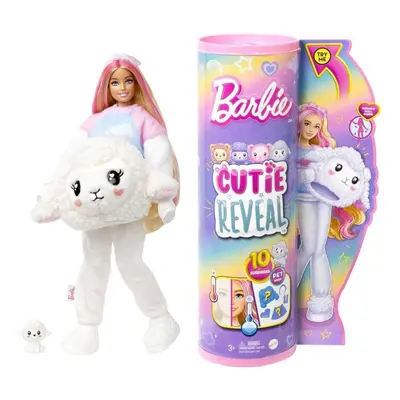 Mattel barbie cutie reveal pastelová edice ovečka, hkr03