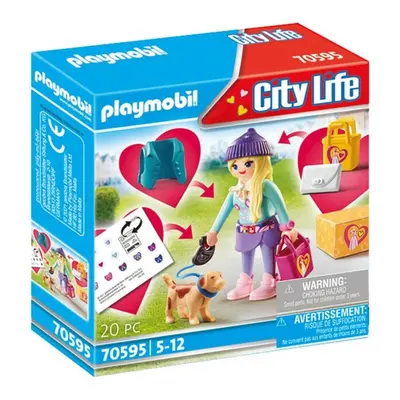 Playmobil 70595 fashion girl s pejskem