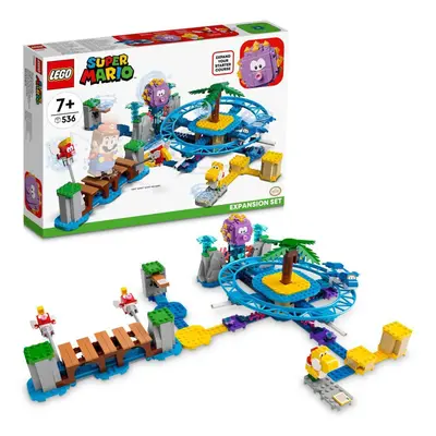 Lego® super mario™ 71400 plážová jízda s big urchinem – rozšiřující set