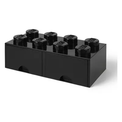 Lego® úložný box 250x502x181 se šuplíky černý