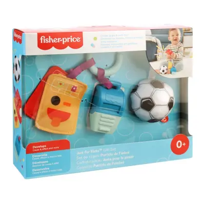 Fisher price dárkový set pro malé fotbalisty, mattel grt94