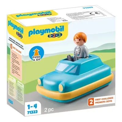 Playmobil 71323 autíčko push & go (1.2.3)