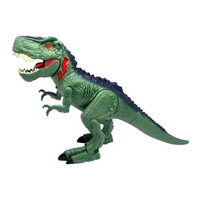 Mighty megasaur t-rex chodící s efekty 55 cm zelený