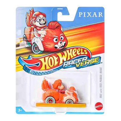 Mattel hw racerverse pixar mei with red panda ming hkb94