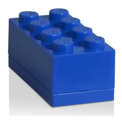 Lego® mini box 45x91x42 tmavě modrý