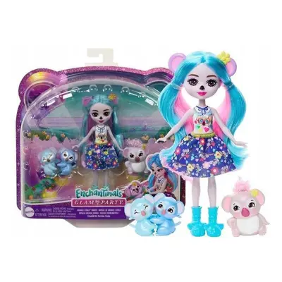 Enchantimals rodinka karalee koala s koalami, mattel hnt61