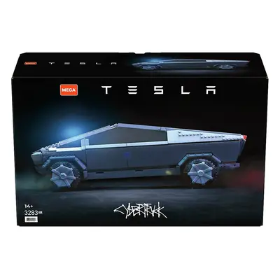 Mattel mega construx tesla cybertruck