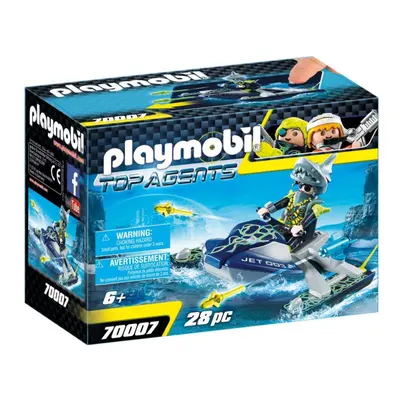 Playmobil 70007 team s.h.a.r.k. raketový skútr