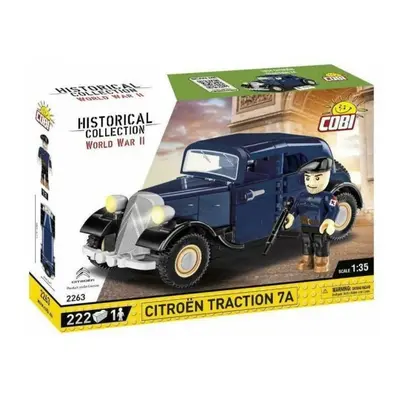 Cobi 2263 francouzský osobní automobil citroën traction 7a