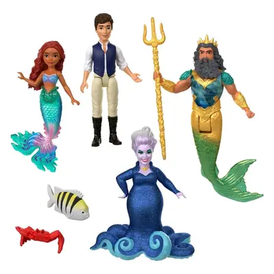 Mattel disney malá mořská víla ariel s kamarády, hlx19