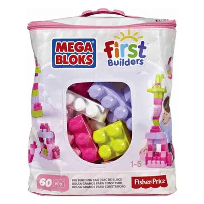 Mega bloks first builders bag pro holky 60 ks, mattel dch54