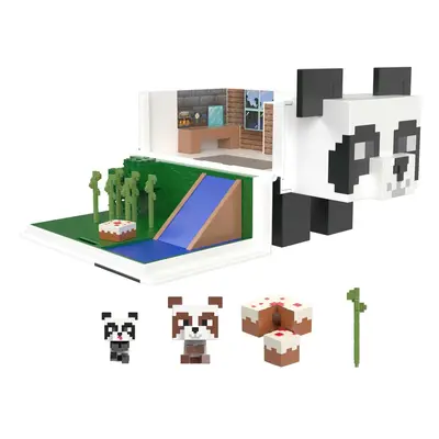 Mattel minecraft transformační herní sada panda, hll25